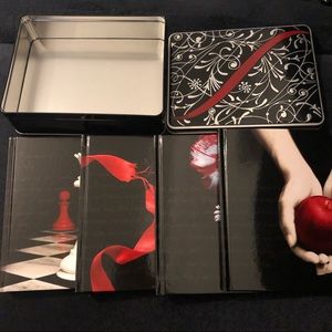 Twilight Saga decorative tin and notebooks RARE